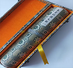 新县书画装裱案例